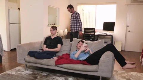 Family Dick: Studs Awaiting Fate on a Straw