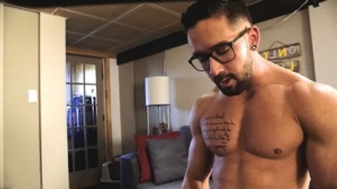 Uncut Muscle Play With Naughty Professor