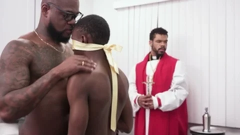 Deep Throat A Bible With Thick Black Dick