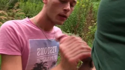 young businessman swallows wang like no thing