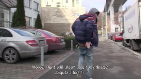 Russian guy getting drilled hard on camera