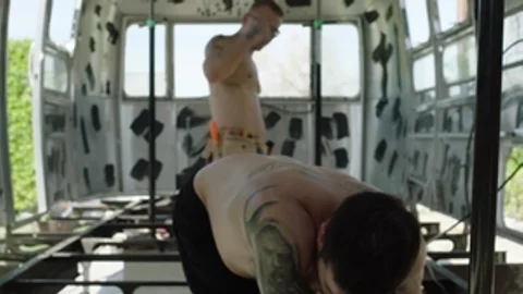 True Male: Big Dicks Bouncing as They Work and Play