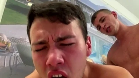 Boys-Smoking.com: Blake in tandem with shaved Alex Greene