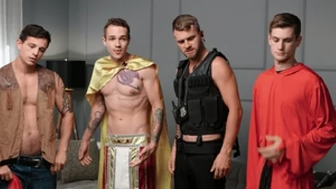 Next Door Originals: Facial Madness for the Captured Boys