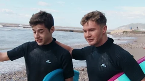 MEN.com: Waves of Passion as Joey & Dean Surf Together