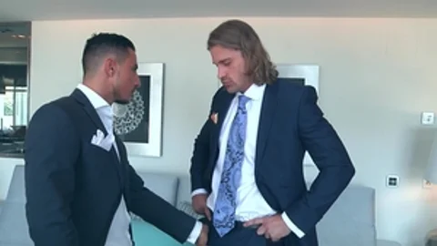menatplay: Johan's Tailored Dick Sucking Surprise