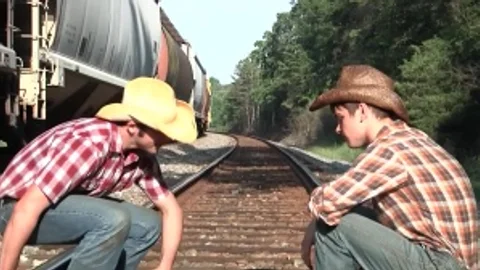 Going West - Johnny Rapid and Robbie Rivers anal Nail