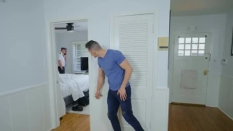 Captain's dong: raw - Pierce Paris, Michael Jackman ass Hump