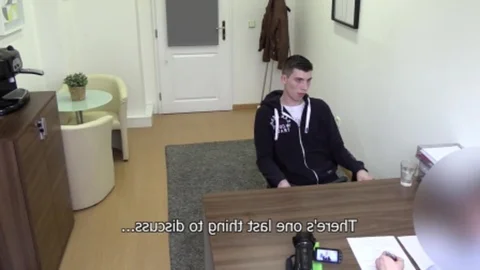 Czech lad with nice-looking lean body acquires boner