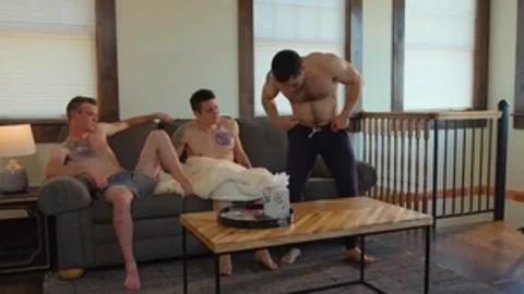 Next Door Studios: Caucasian amateur Scott Finn bareback anal