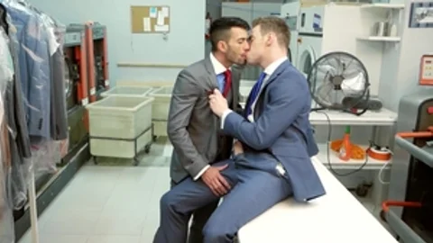 menatplay: Laundromat Lust with Kayden Gray