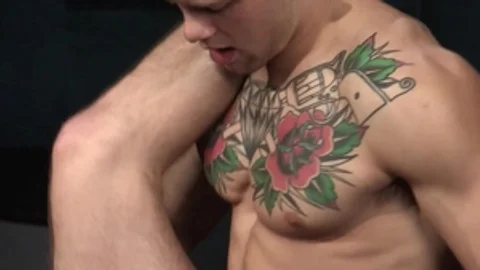 Falcon Studios: Bodybuilder really enjoys hardcore sex