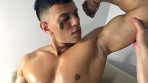 EastBoys - Colombian massage outdoors