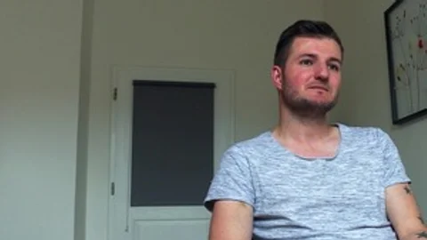 amateur man in white socks power-fucked on all fours