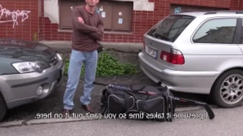 Sporty Slovakian guy got plowed