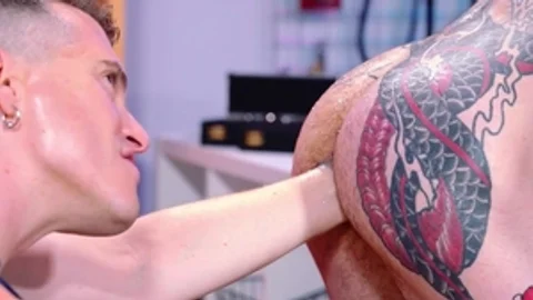Club Inferno Dungeon: Tattooed likes loud sex