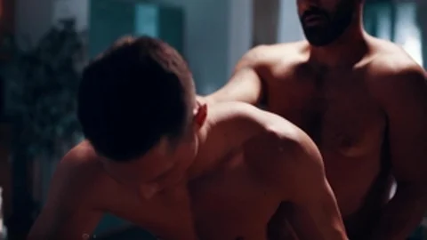 Icon Male: Brutal Brunette Bottoms Out