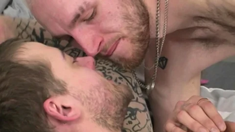 BlakeMason.com - Ty London jerking Ronnie Stone uncut cock