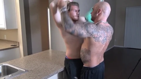 SayUncle Labs - Muscled blond has a taste for hard pounding