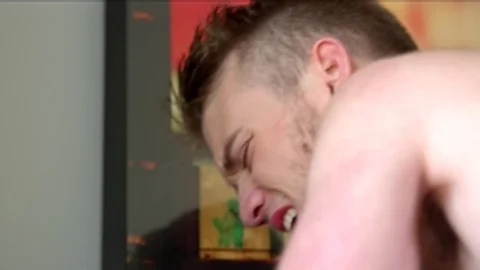 Next Door Raw: Blond hair Scott Finn rimming sex scene