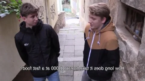non-professional boyz get slammed by a stranger for cash