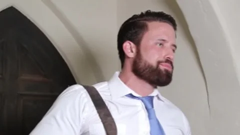 Ghosts Of Christmas : A gay XXX Parody - Jordan Levine and Scott Riley ass slam