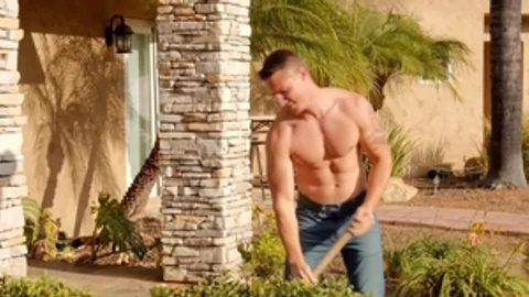 Next Door Studios: Hairy Ryan and Friends in a Threesome