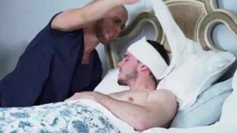 Soap males - Noah Jones with Brendan Phillips a bit of arse