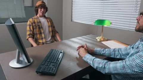 Men: The Twink and the Loan Officer - A Sticky Encounter