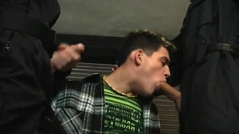 Spit-Roasted and Filled by Cops