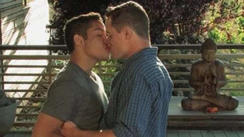 Falcon Studios: Rimming as part of the lusty outdoor game