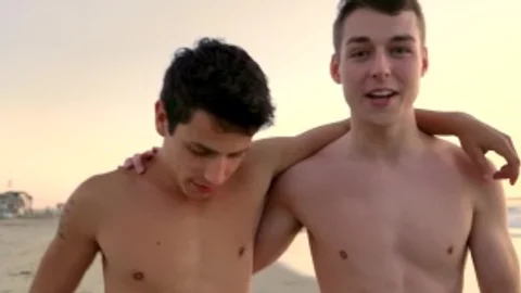 Freddy & Kaleb: bare - large 10-Pounder Scene