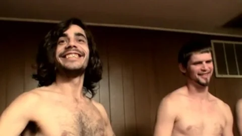 StraightNakedThugs.com - Jock Nolan jerking uncut dick on sofa