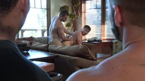 Falcon Studios: Furry Chest Fondling Fun