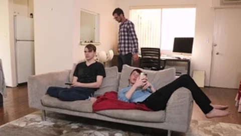 Family Dick: Studs Awaiting Fate on a Straw