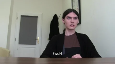 Intelligent teen sucks and lets to destroy his booty