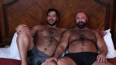 BearBack.com - Brad Kalvo with Lanz Adams butt fucking