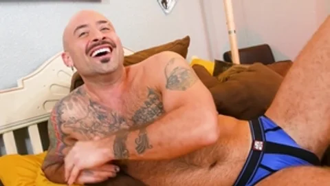 ChaosMen: Jax Phoenix alongside bald Jax