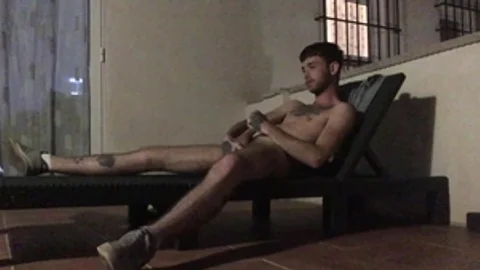 TXXXMStudios.com: British Jacob Daniels masturbating outdoors