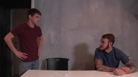 First Time Bottom - Christian Wilde and Joey Carter ass pound