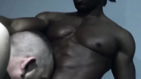 MachoFactory.com: Athletic supermodel throat fucking scene