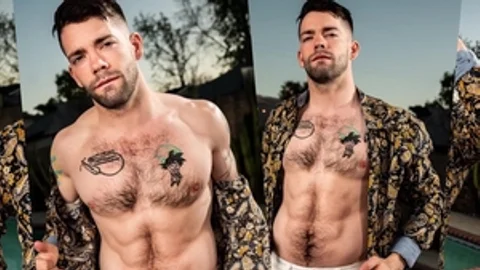 Compilations - Muscled jock sensual kissing