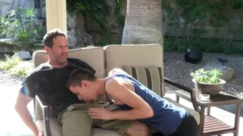 Dylan Lucas: Gay Chase Chandler impressed by big penis daddy
