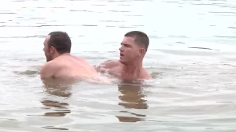 Swimming Lessons - Kirk Cummings with Sebastian young butthole job