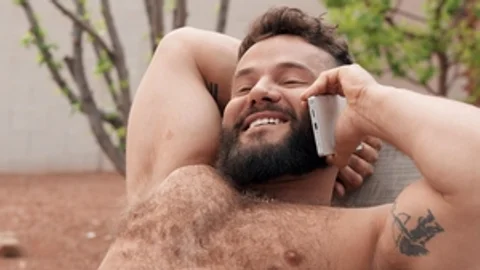 Men: Hayden's Hard-on by the Pool