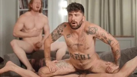 DrillMyHole.com - Gagging amongst long hair american gay