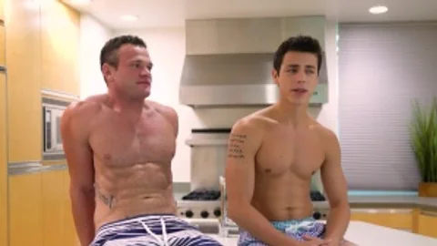 Kaleb & Sean: bare - ass enjoyment