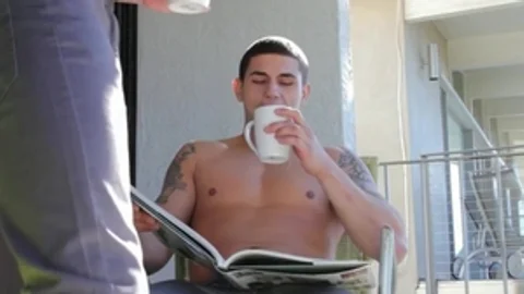 GayRoom - Garrett Cooper smashed by Jimmy Clay
