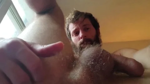 NextDoorHomemade: Caucasian Andre jerking uncut dick