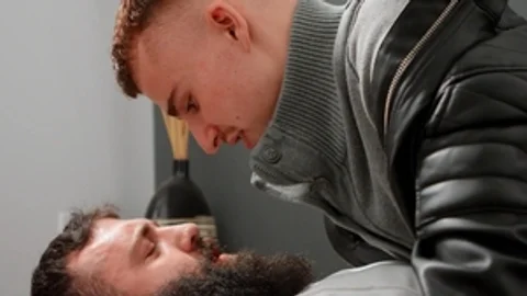 DrillMyHole: Slim Markus Kage sneaky gloryhole indoor